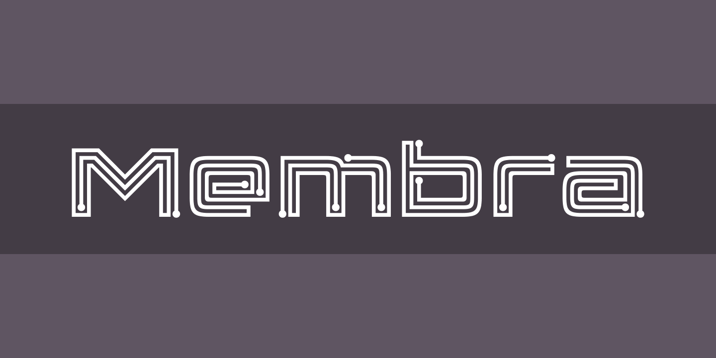 폰트 Membra