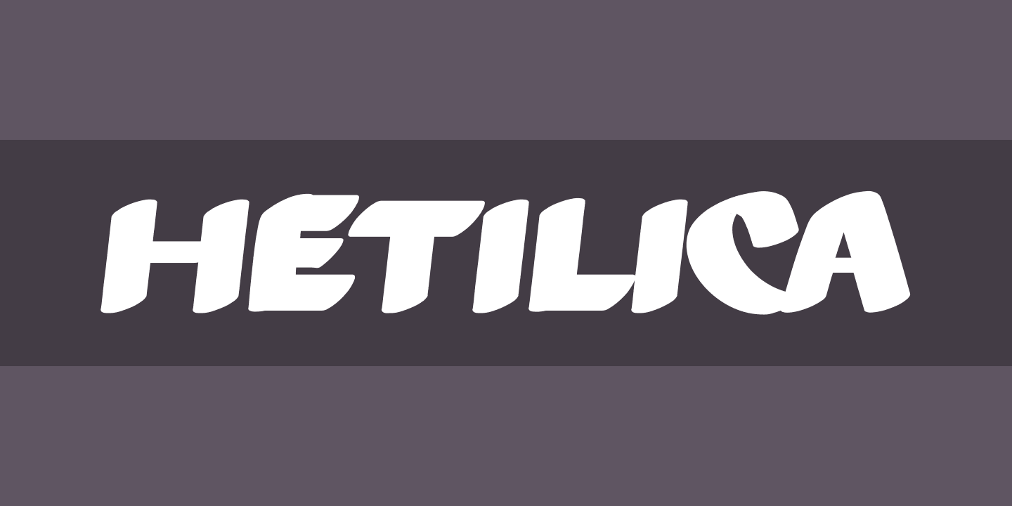 폰트 Hetilica