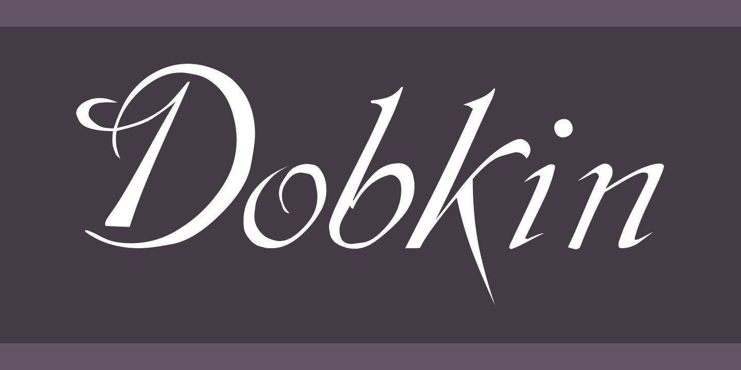 폰트 Dobkin