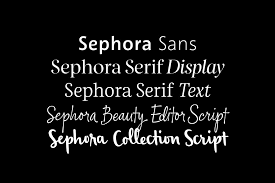 폰트 Sephora Sans