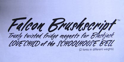 폰트 Falcon Casual