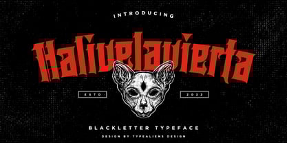 폰트 Halivelavierta