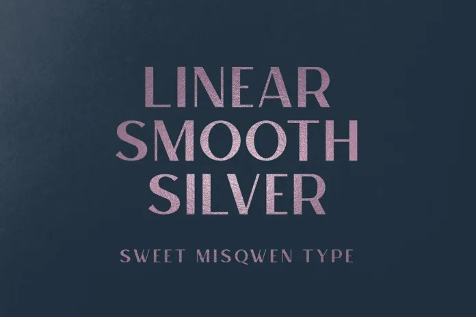 폰트 Linear Smooth
