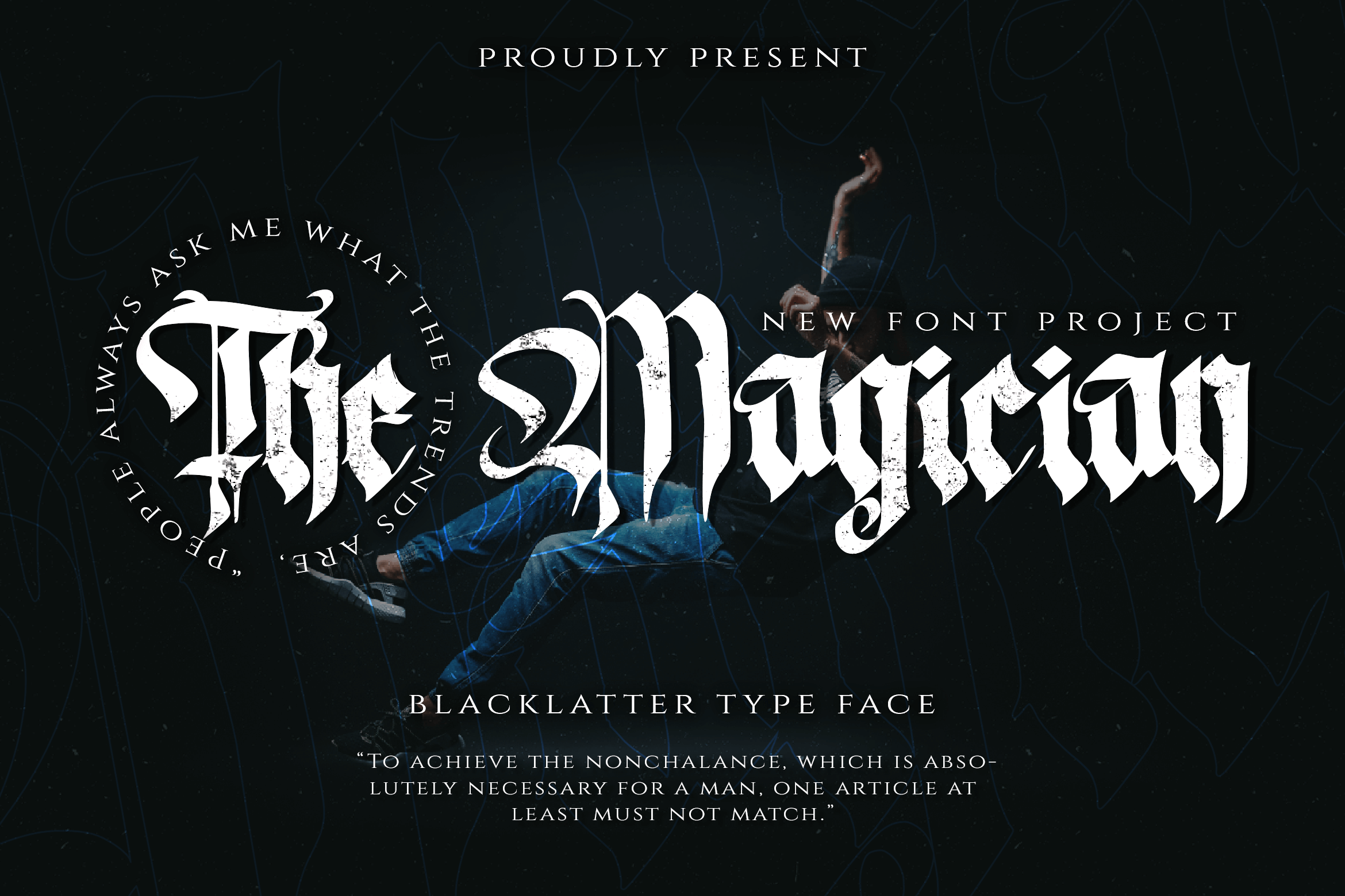 폰트 The Magician