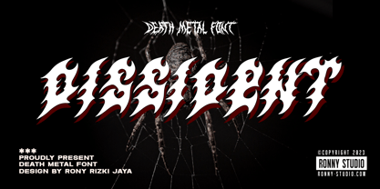 폰트 Dissident