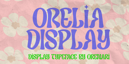 폰트 Orelia Display