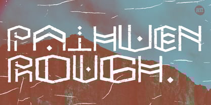 폰트 Paihuen Rough