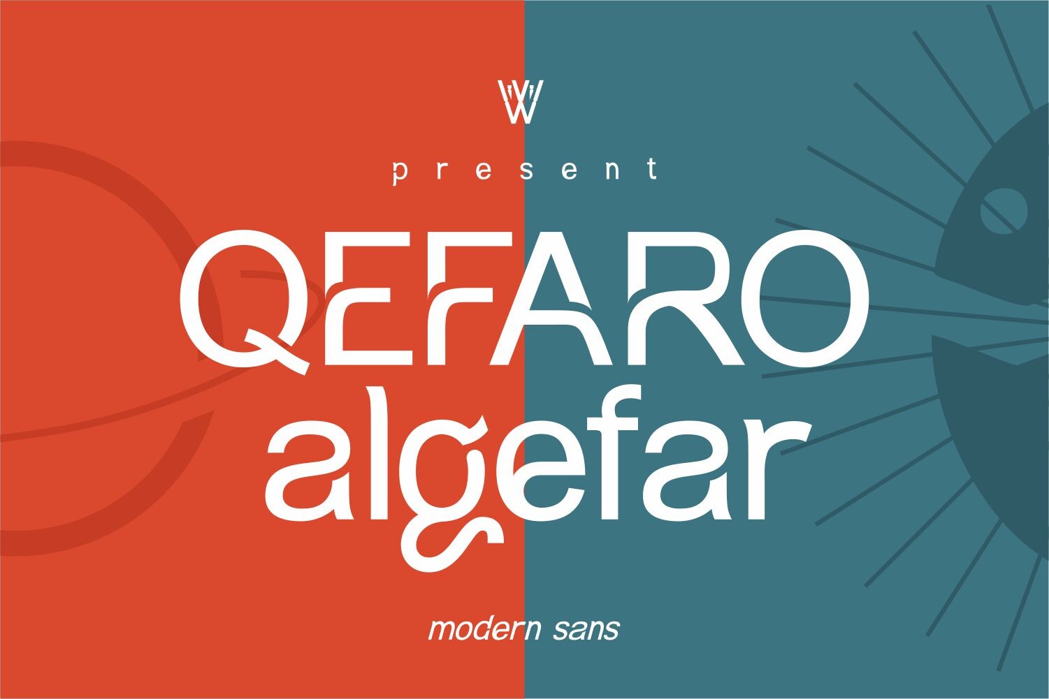 폰트 Qefaro Algefar