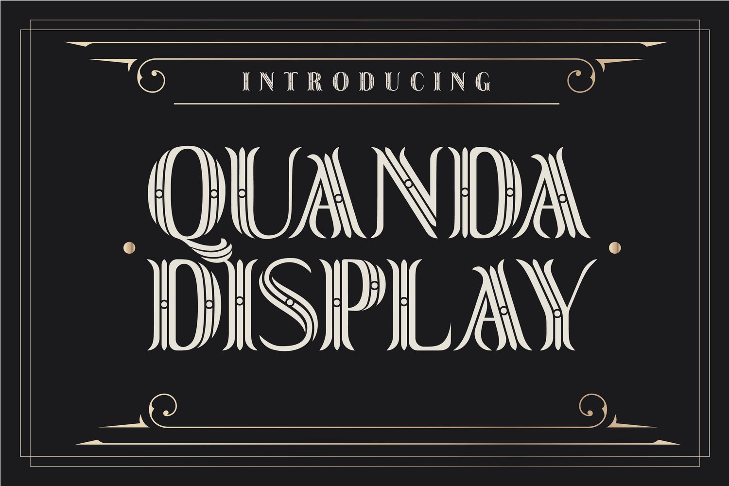 폰트 Quanda Display