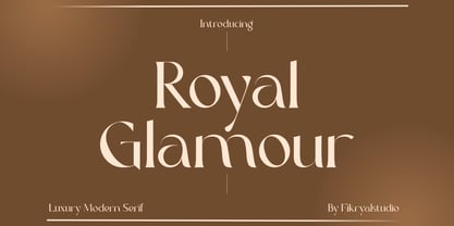 폰트 Royal Glamour