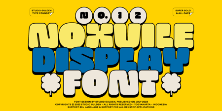 폰트 Studio Gulden