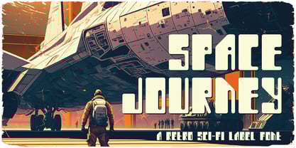 폰트 Space Journey