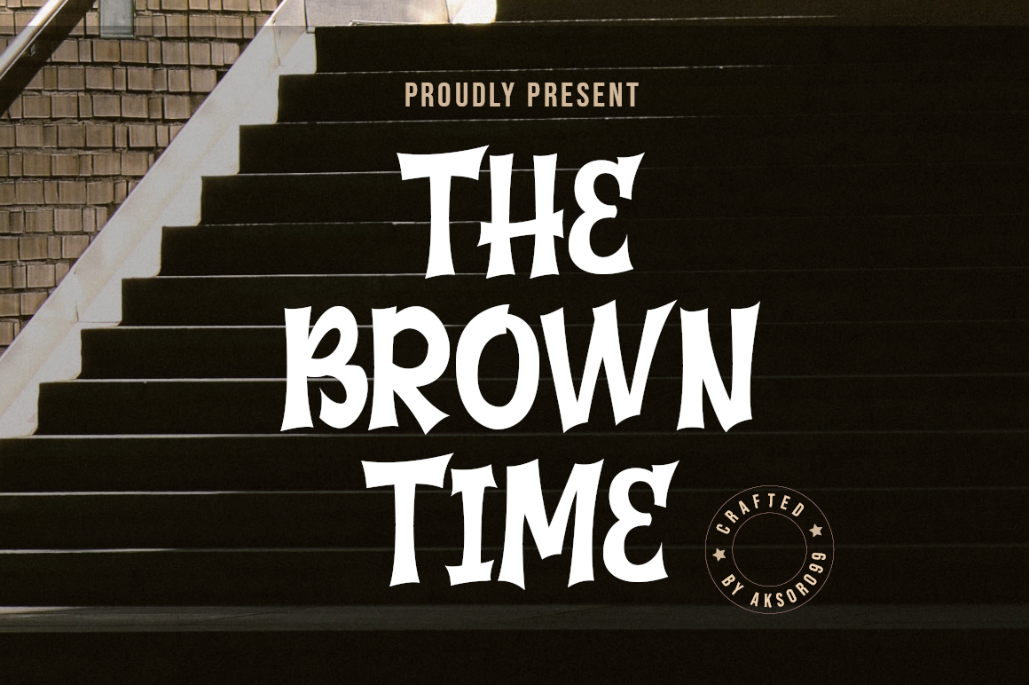 폰트 The Brown Times