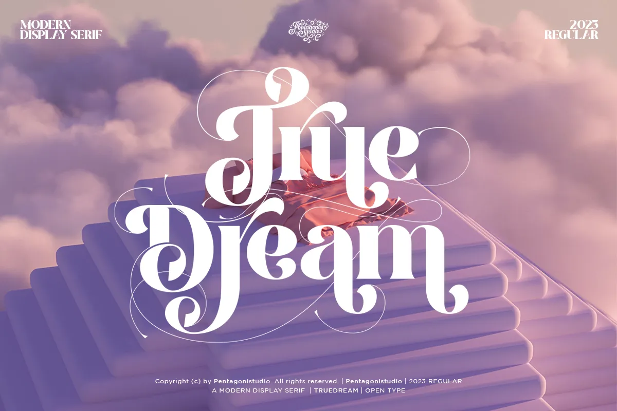 폰트 True Dream