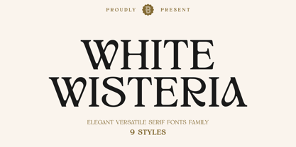 폰트 White Wisteria