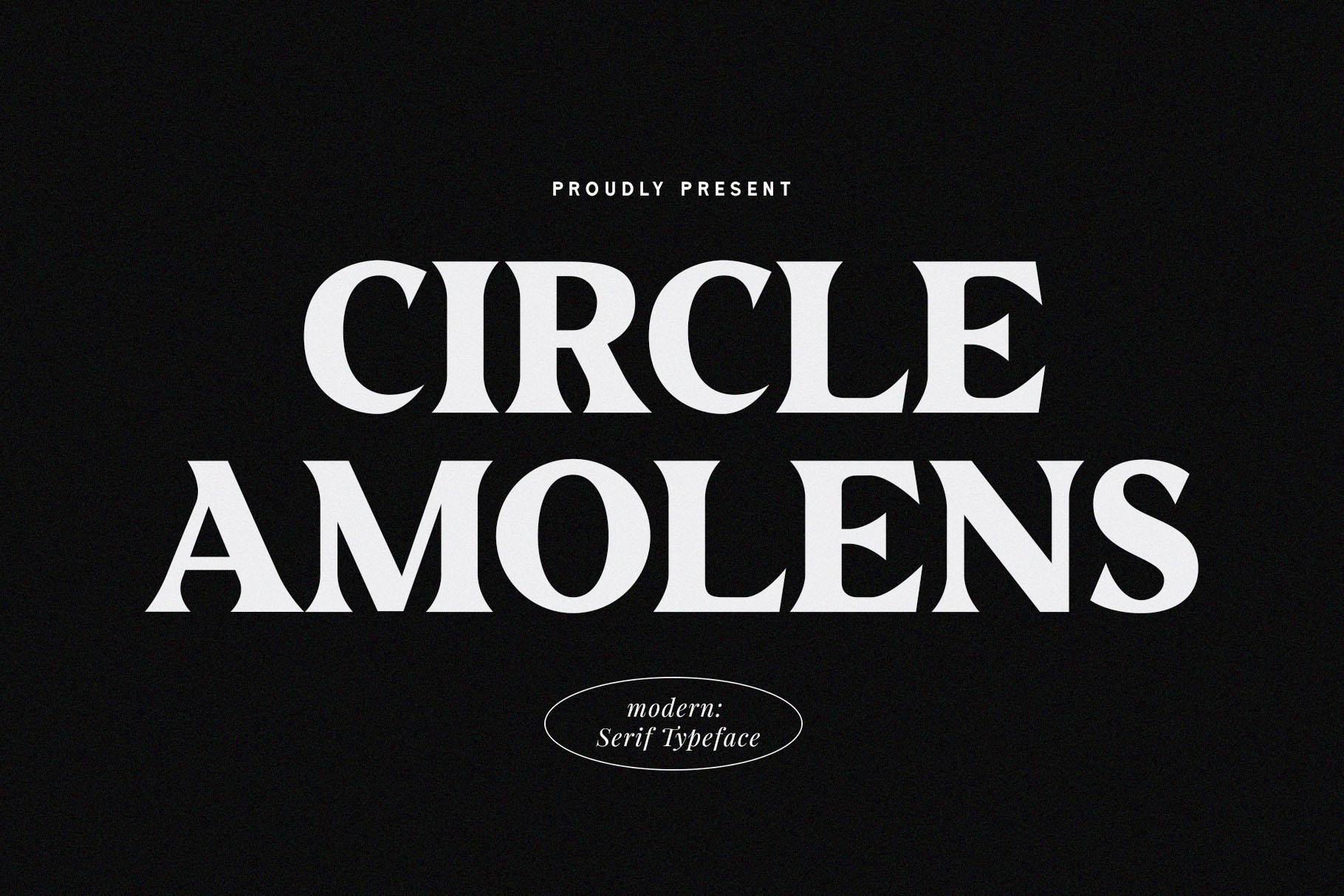 폰트 Circle Amolens