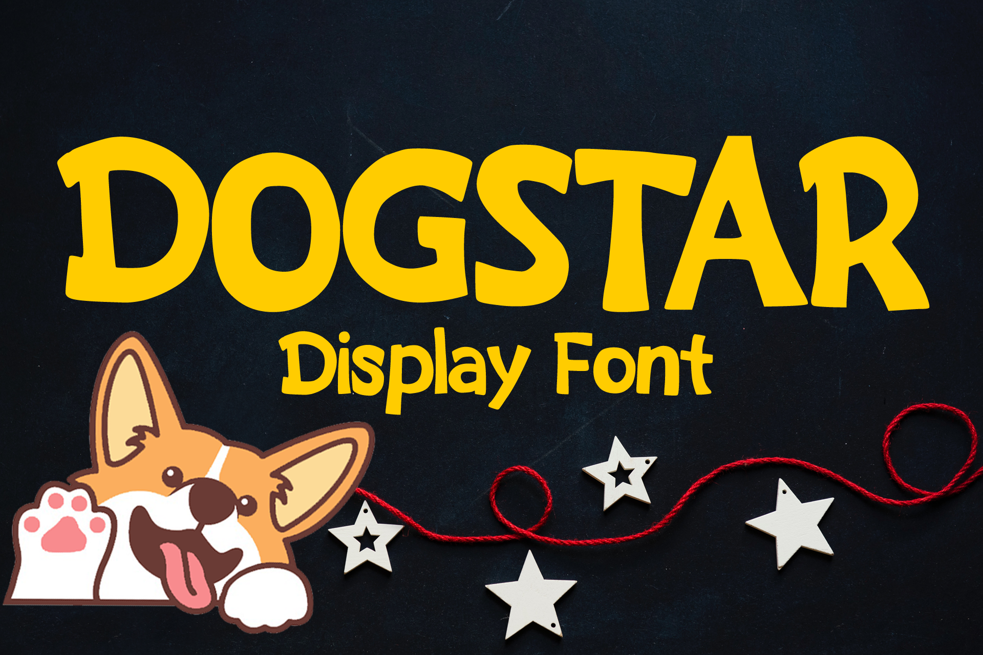 폰트 Dogstar