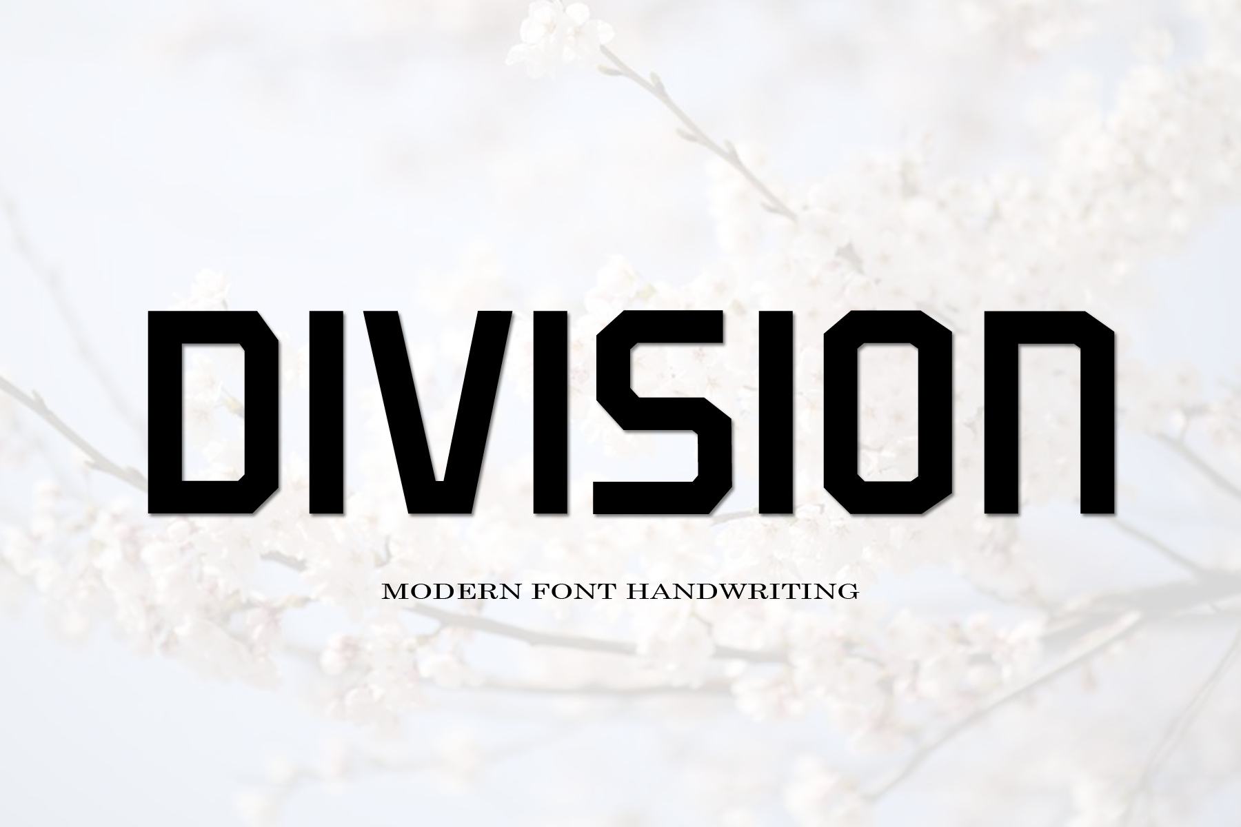 폰트 Division