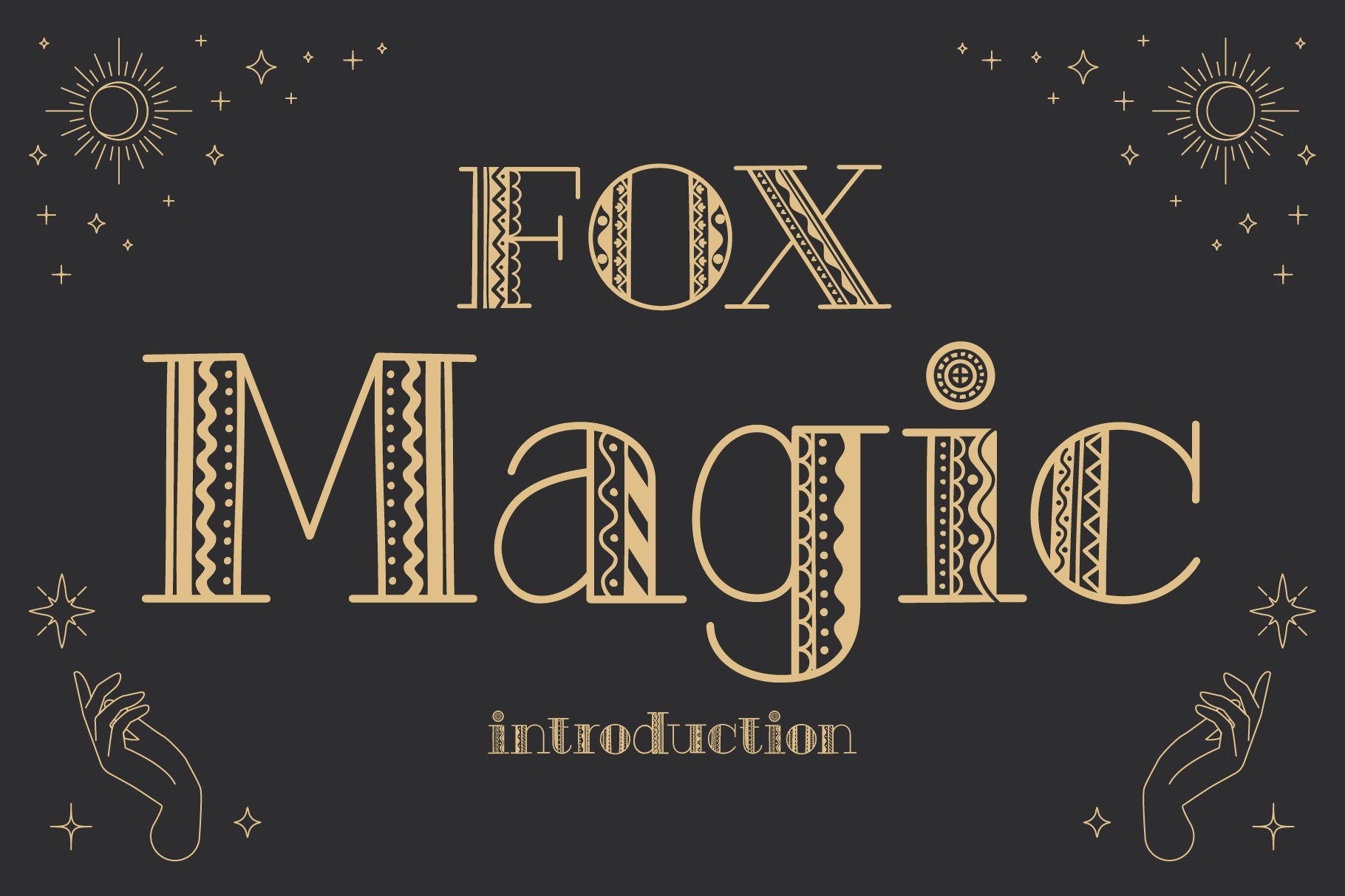 폰트 Fox Magic
