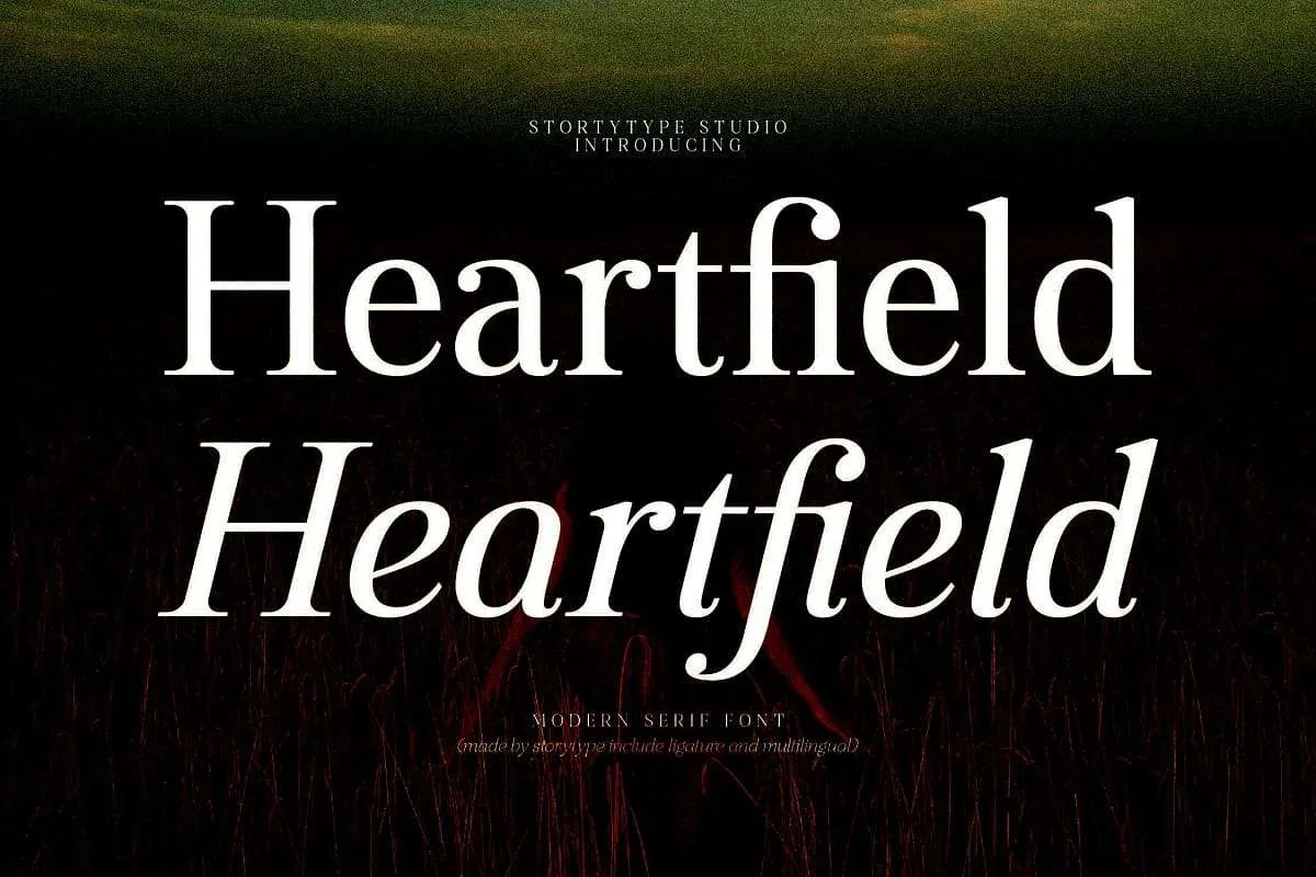 폰트 Heartfield