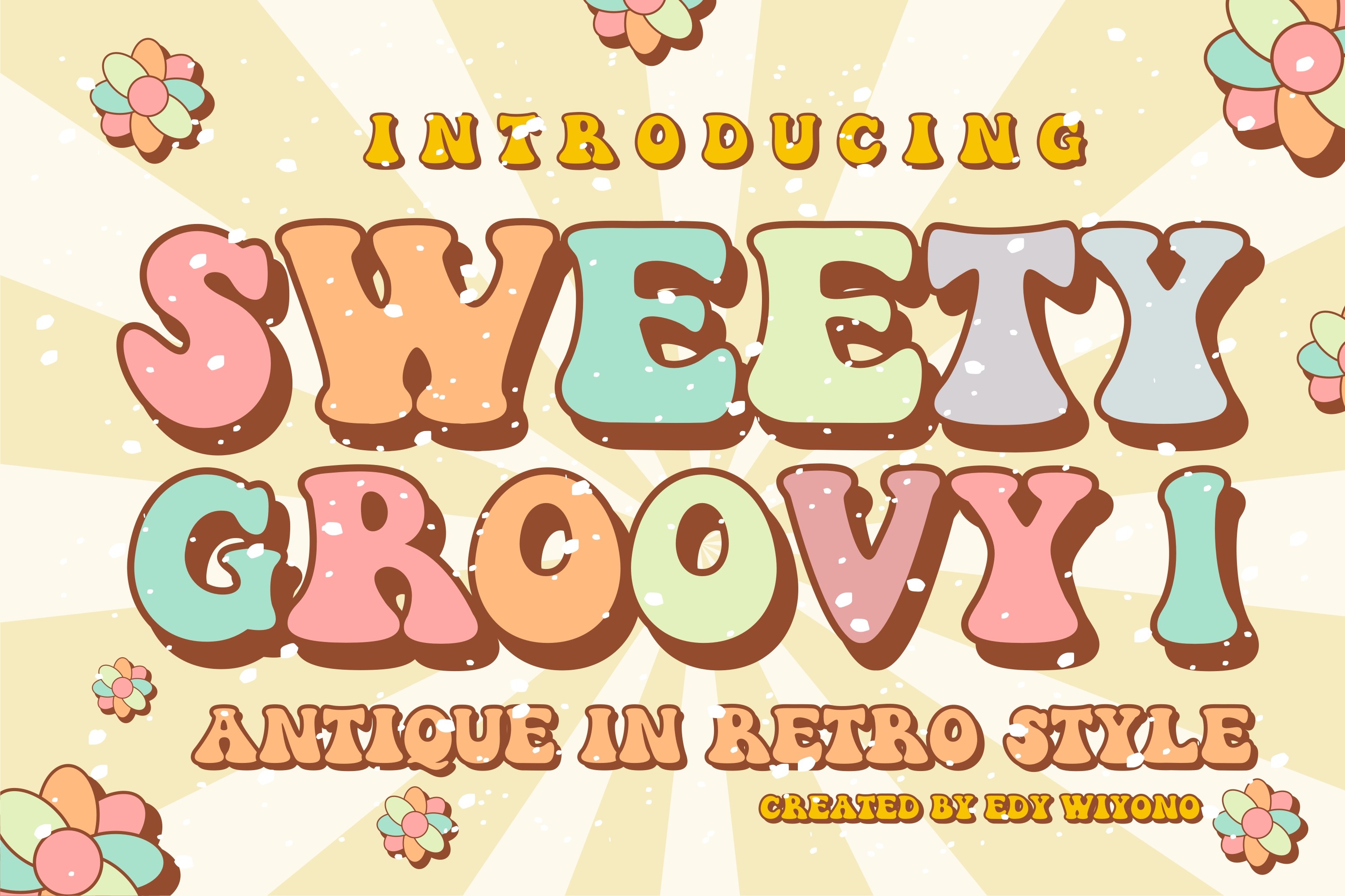 폰트 Sweety Groovy