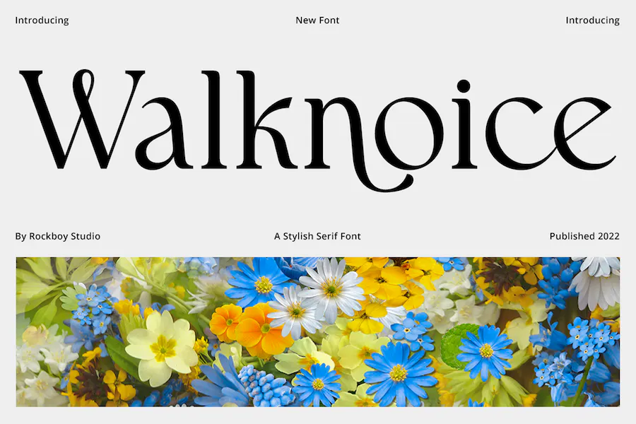 폰트 Walknoice