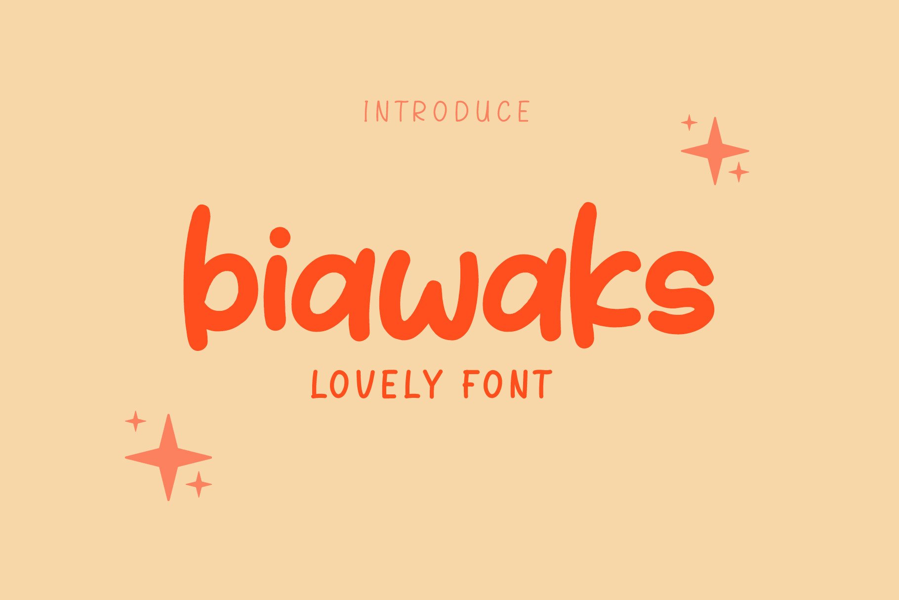 폰트 Biawaks