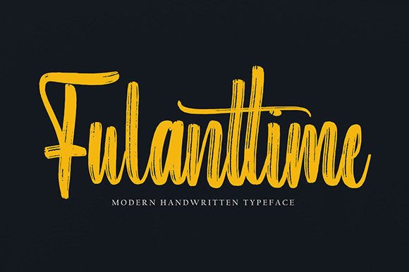 폰트 Fulanttime