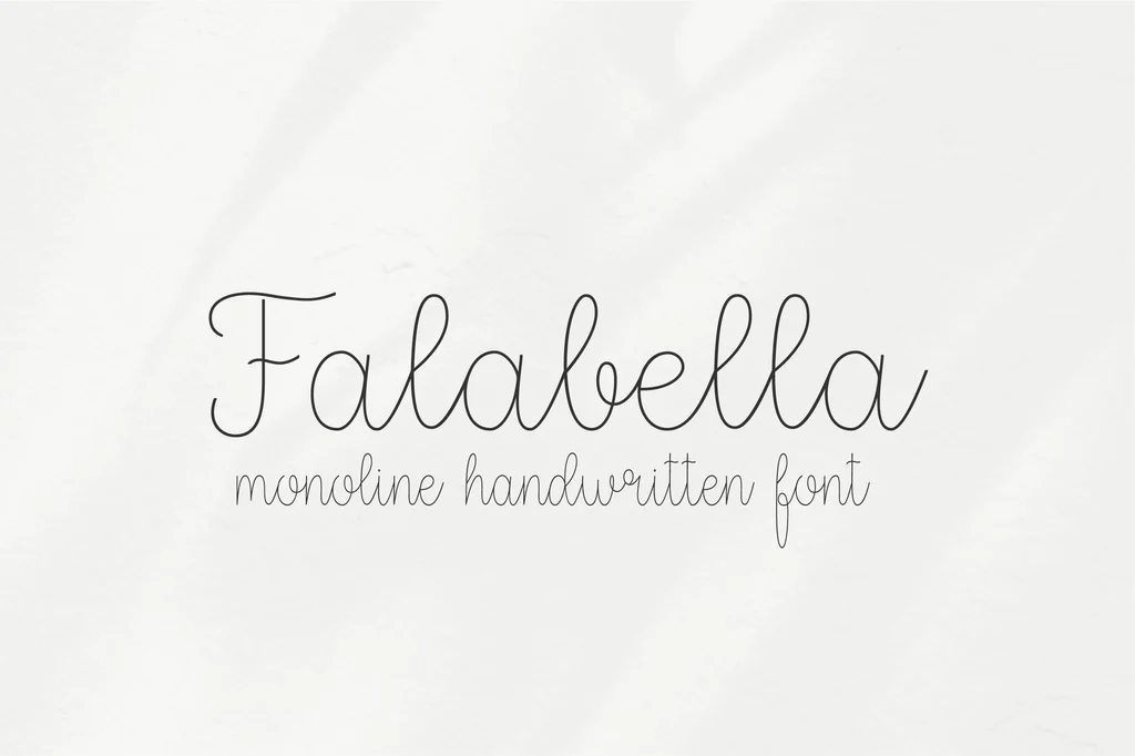 폰트 Falabella