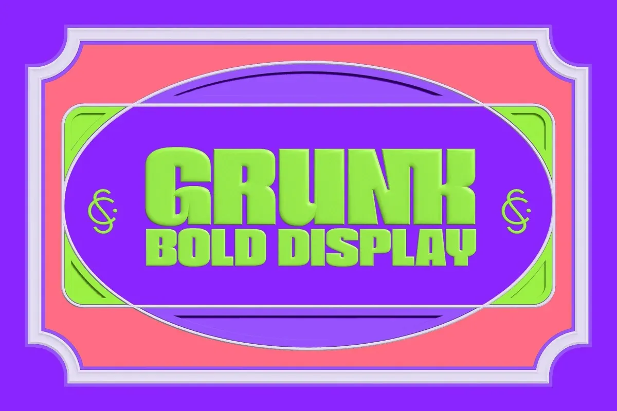 폰트 Grunk