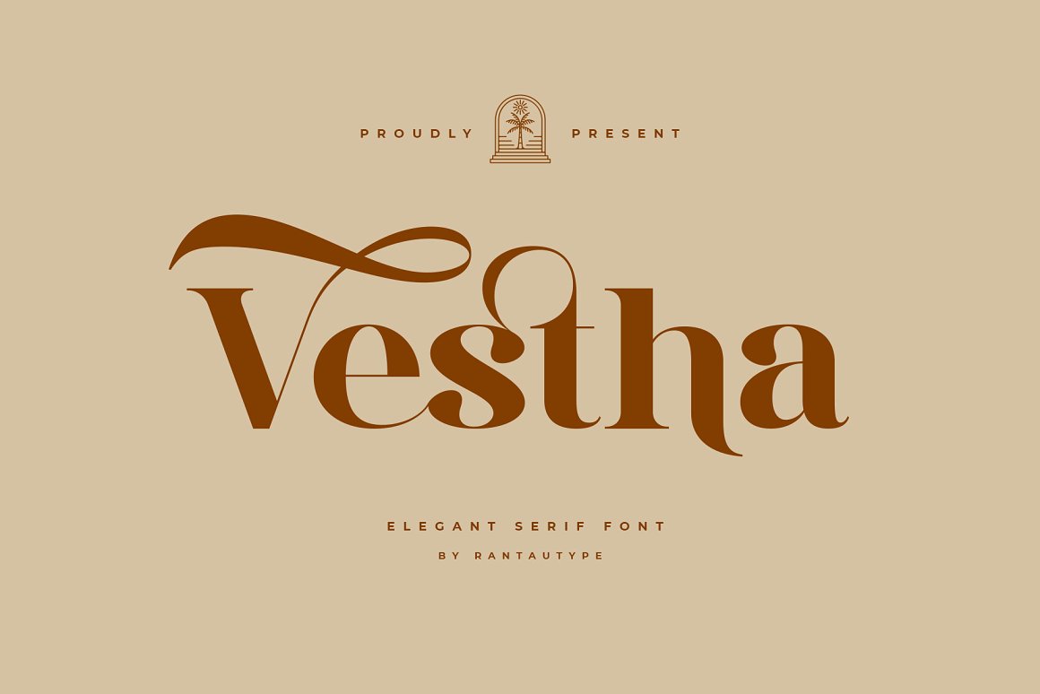 폰트 Vestha