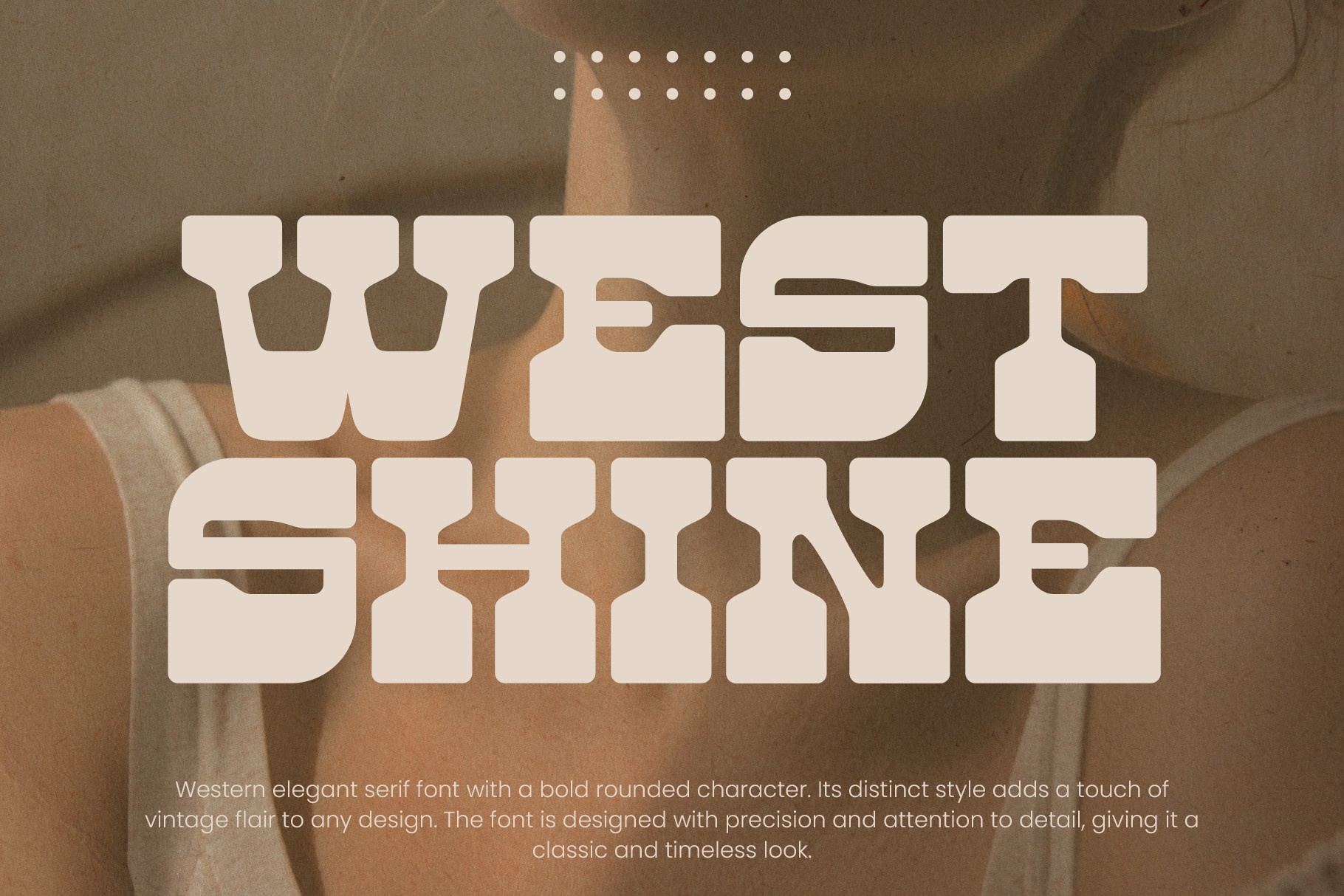 폰트 West Shine