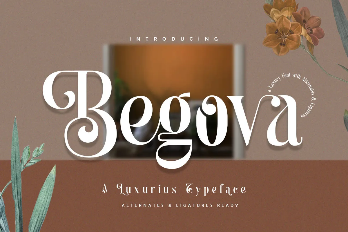 폰트 Begova