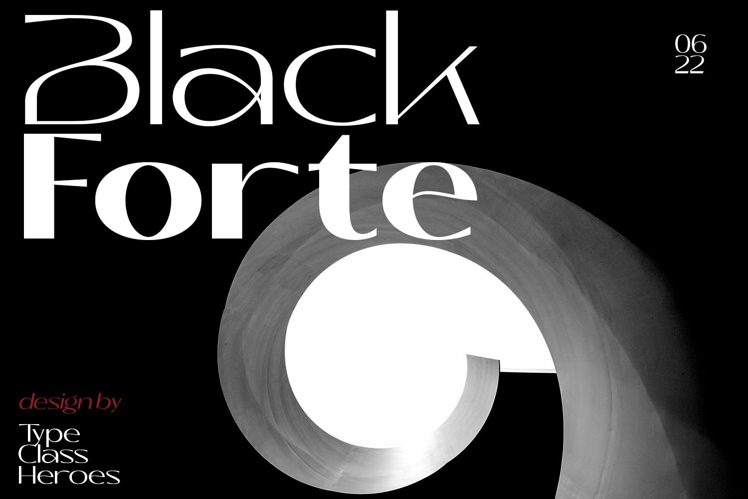 폰트 Black Forte