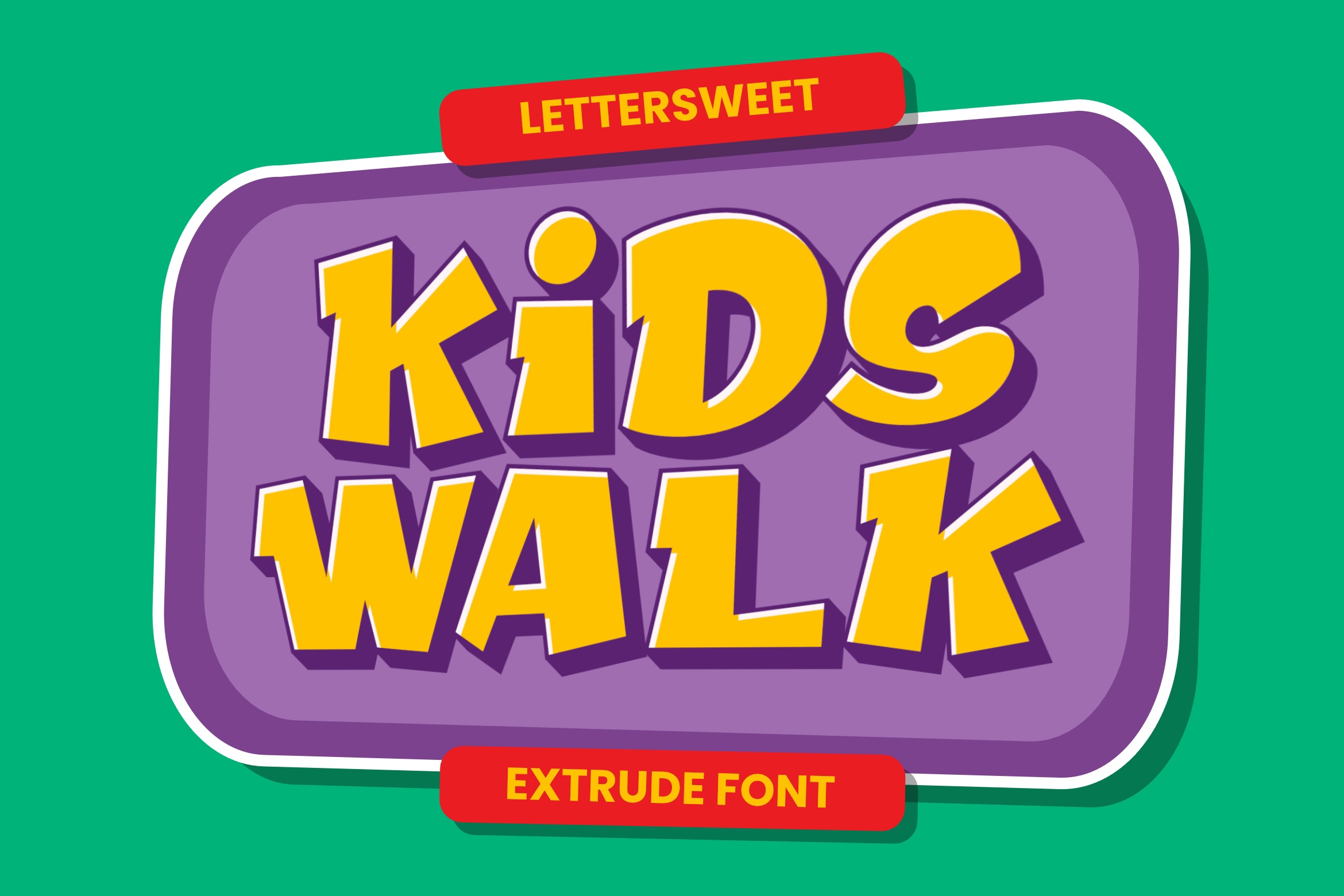 폰트 Kids Walk