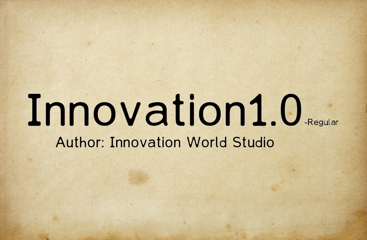 폰트 Innovation1.0