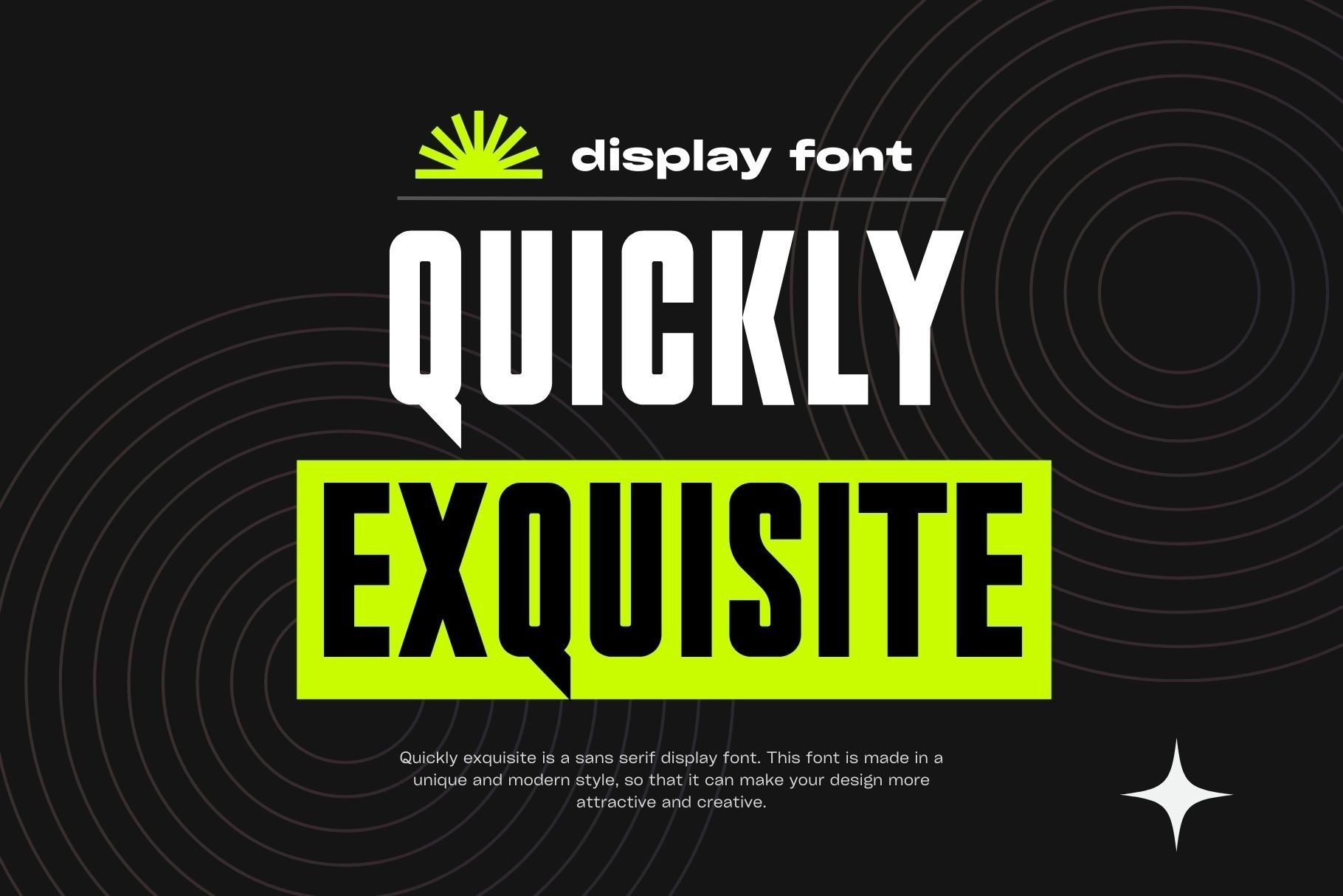 폰트 Quickly Exquisite