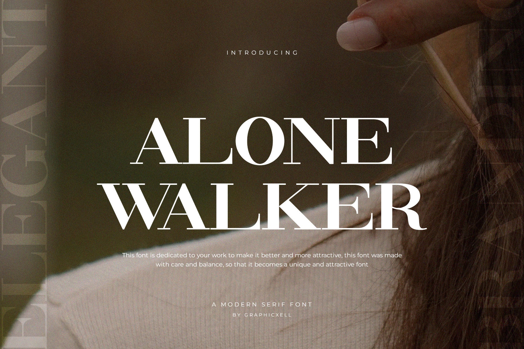 폰트 Alone Walker