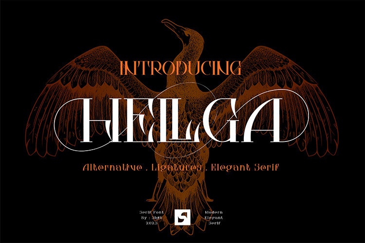 폰트 Hellga