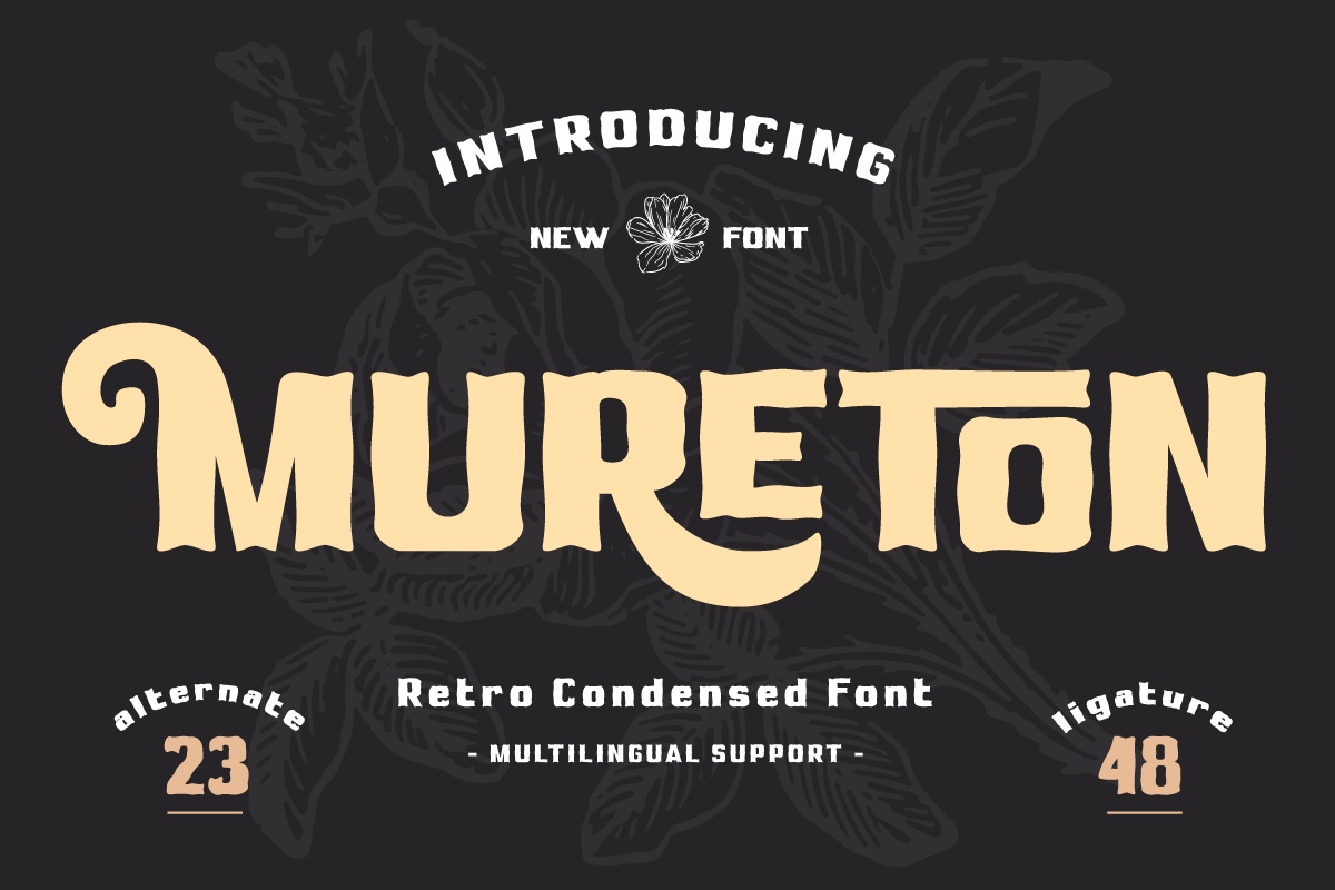 폰트 Mureton