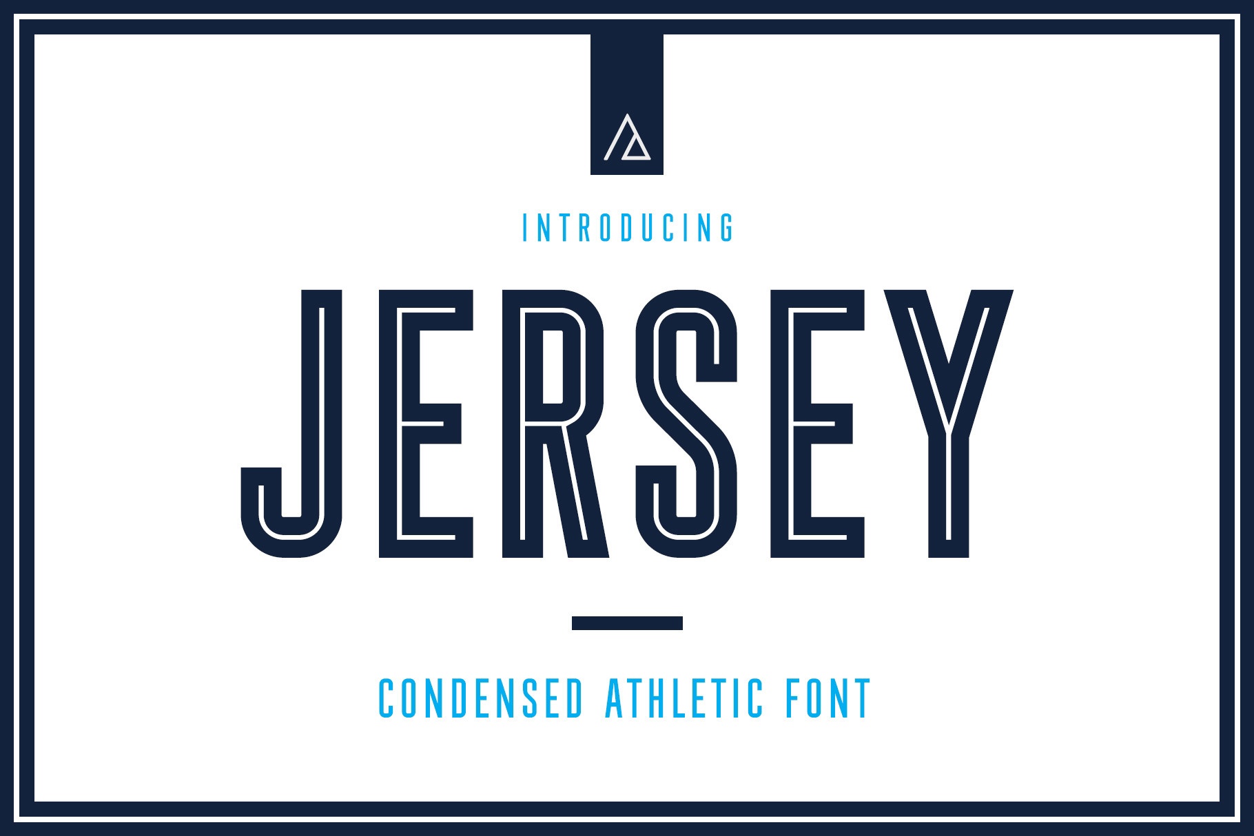 폰트 Jersey