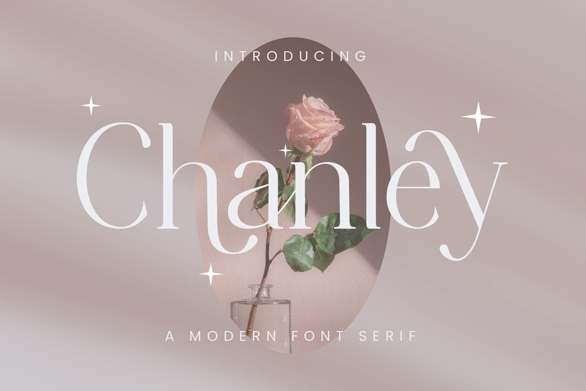 폰트 Chanley
