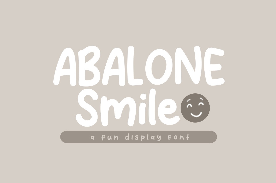 폰트 Abalone Smile