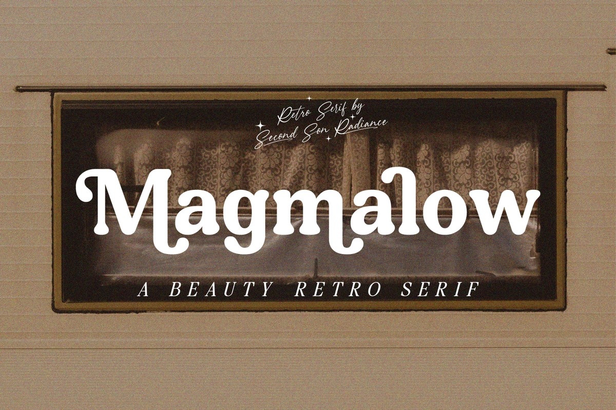 폰트 Magmalow