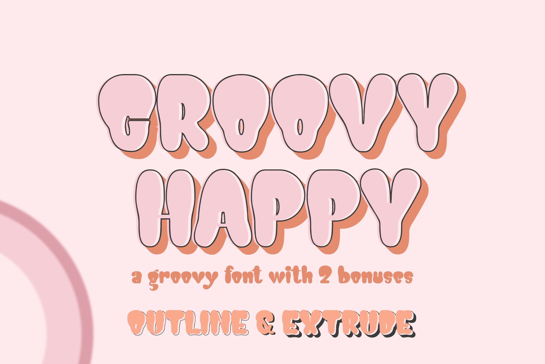 폰트 Groovy Happy