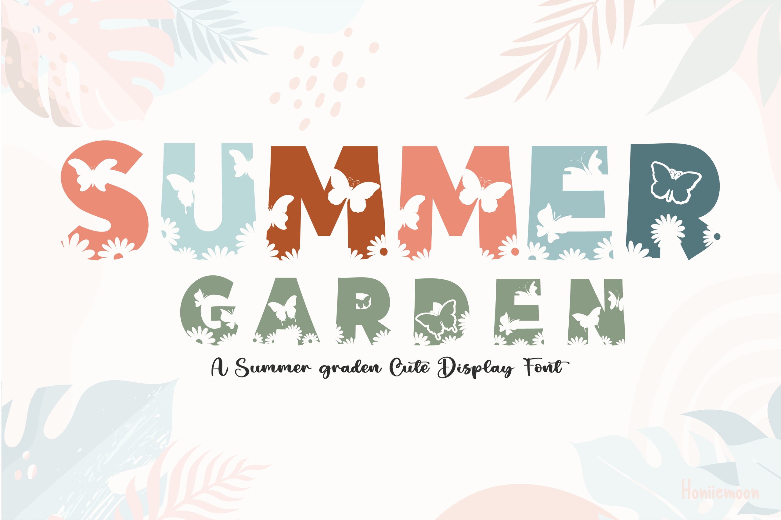 폰트 Summer Garden