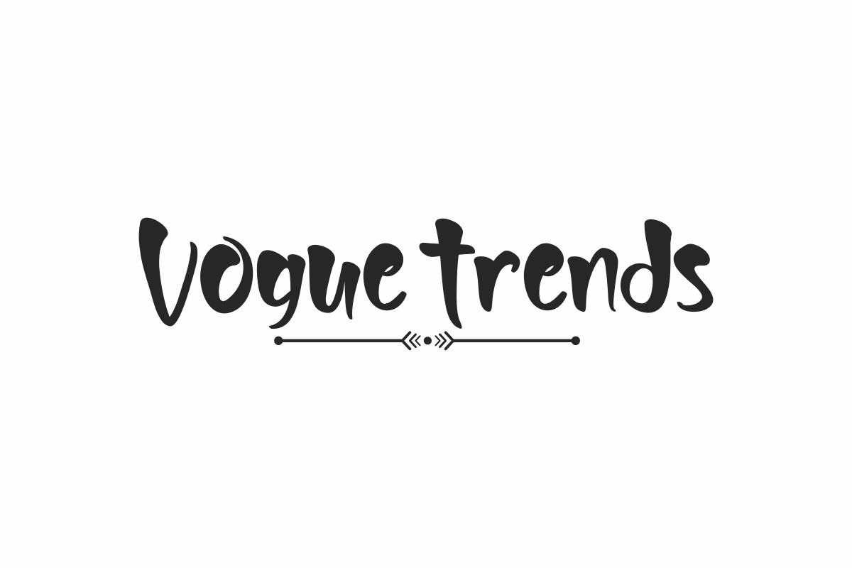 폰트 Vogue Trends
