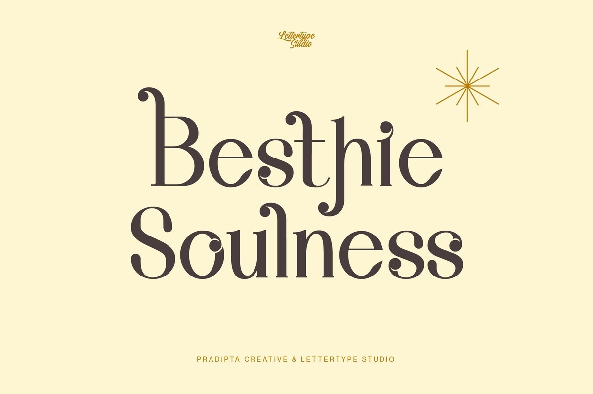 폰트 Besthie Soulness