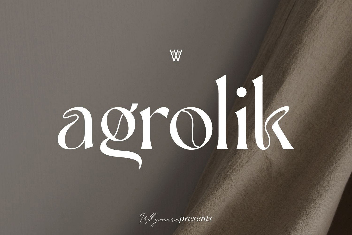 폰트 Agrolik