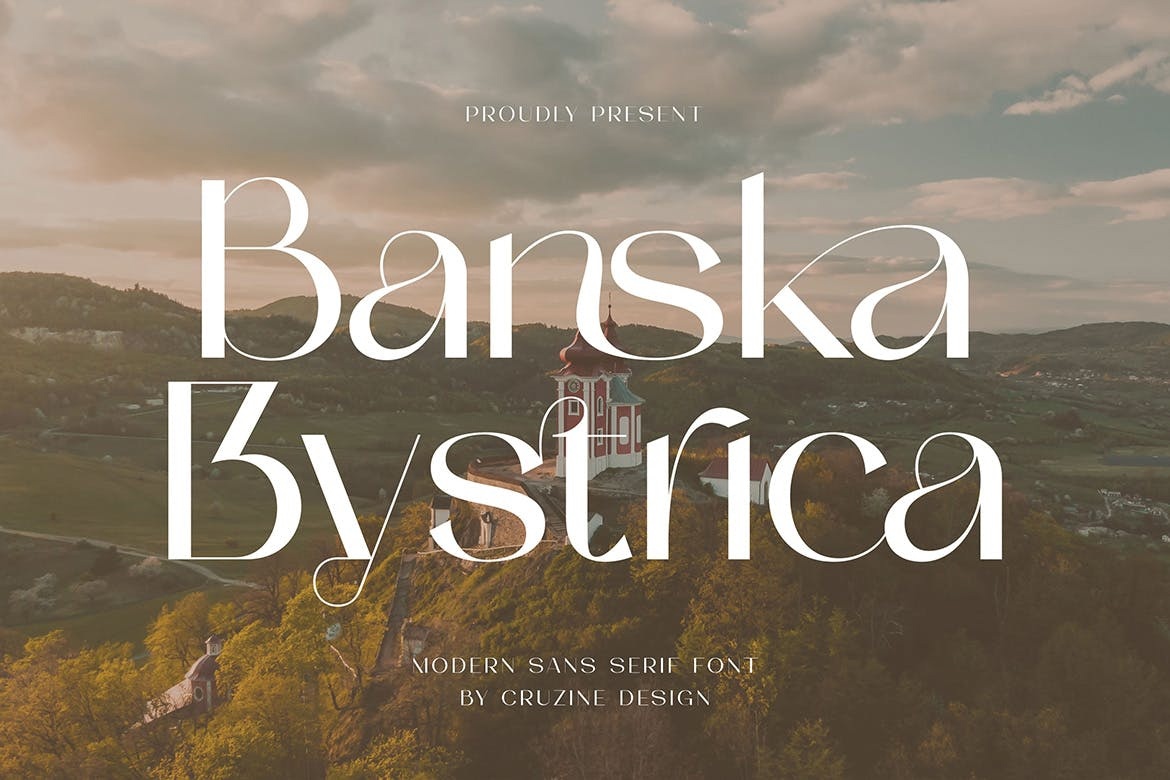 폰트 Banska Bystrica